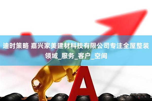 迪时策略 嘉兴家美建材科技有限公司专注全屋整装领域_服务_客户_空间