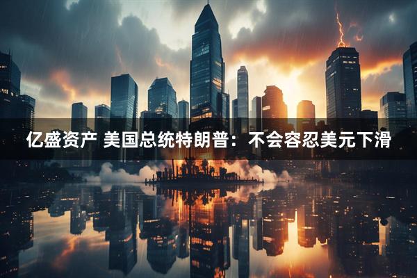 亿盛资产 美国总统特朗普：不会容忍美元下滑