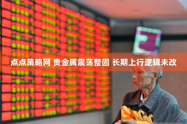 点点策略网 贵金属震荡整固 长期上行逻辑未改