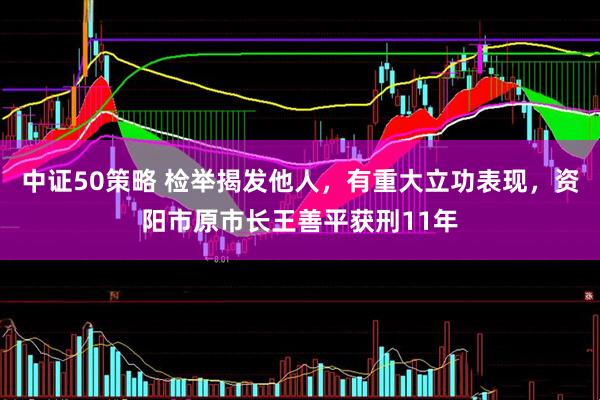 中证50策略 检举揭发他人，有重大立功表现，资阳市原市长王善平获刑11年